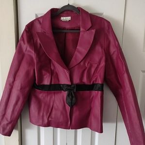 Spiegel genuine leather jacket